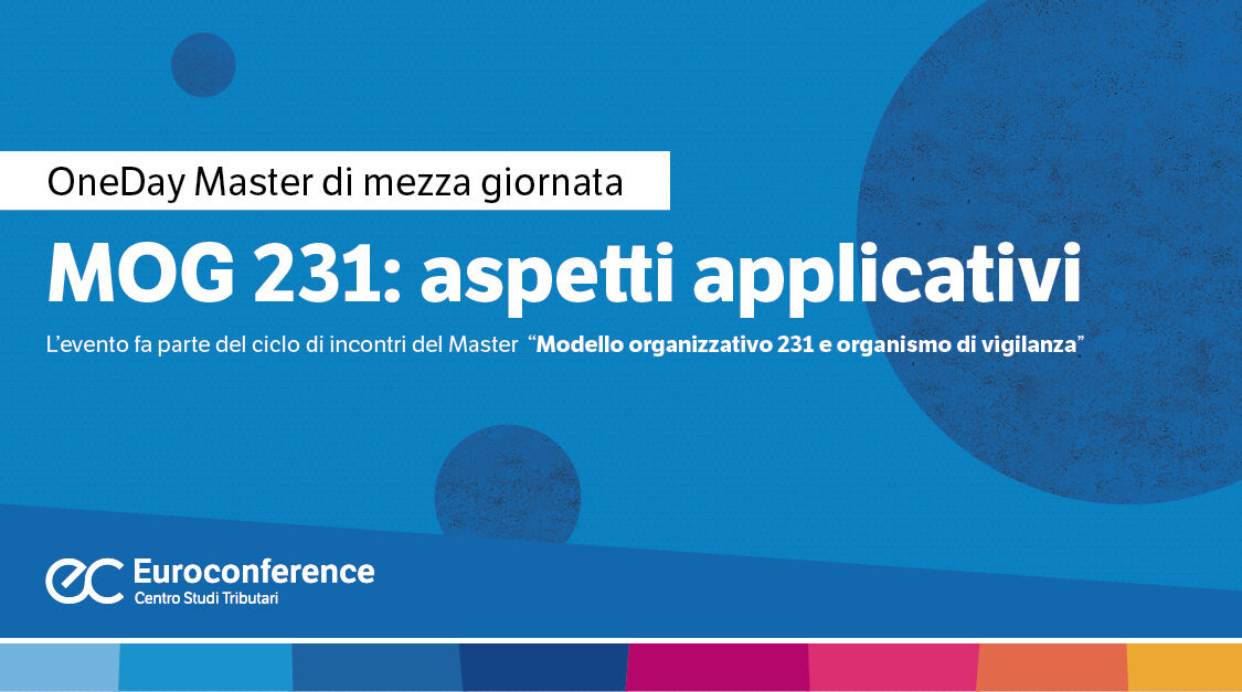 Immagine MOG 231: aspetti applicativi | Euroconference